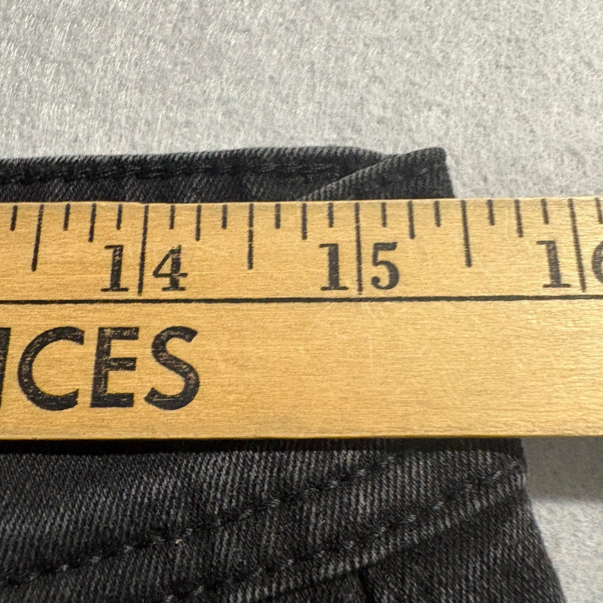 Steve's Jeans Mens 31x32 Black Slim Stretch Denim Pants Zipper Pocket Casual