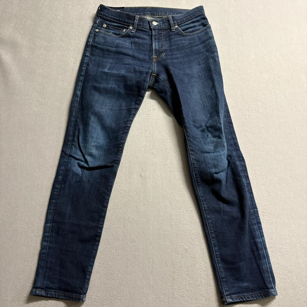 Abercrombie & Fitch Skinny Stretch Jeans Mens 29x30 Dark Wash Blue Denim