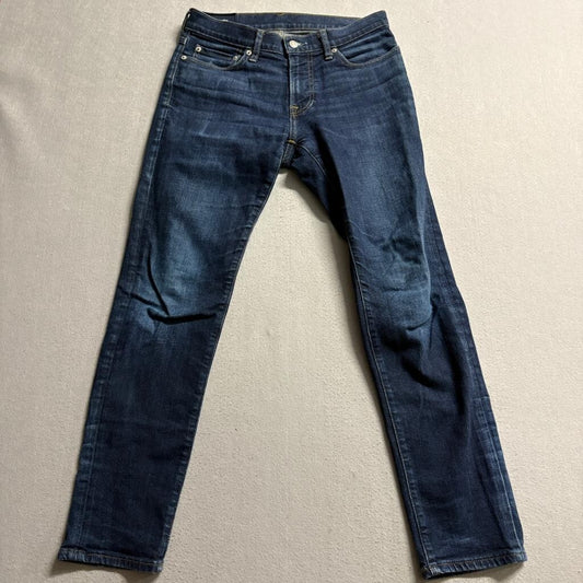 Abercrombie & Fitch Skinny Stretch Jeans Mens 29x30 Dark Wash Blue Denim