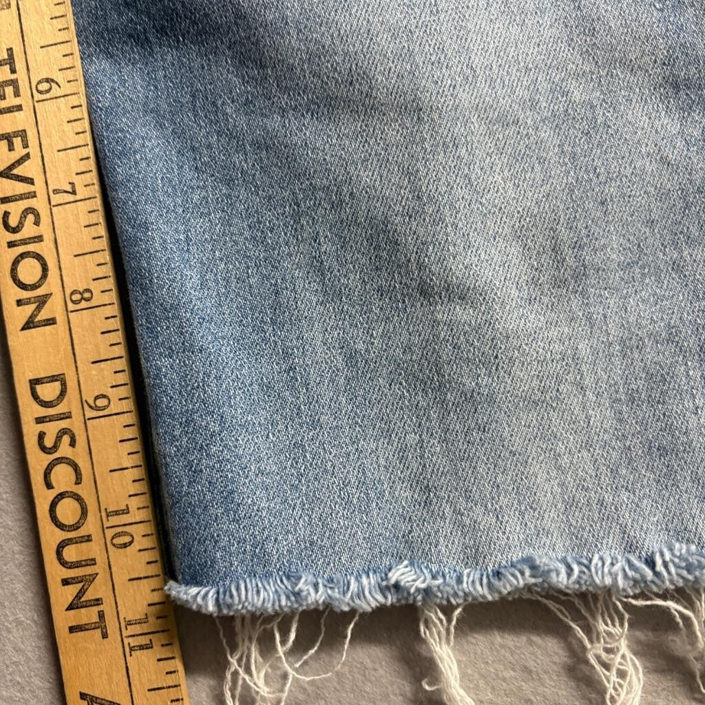 Kut from the Kloth Rachael Fab Ab Mom Jean Shorts Womens Size 0 Blue Denim