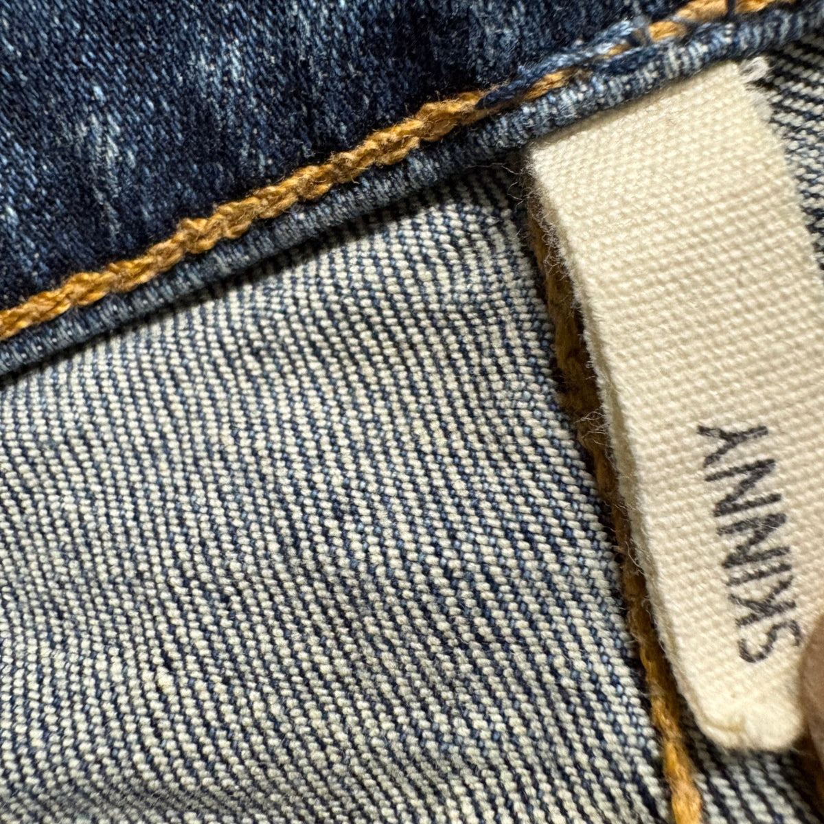 Rag & Bone JEAN Womens Size 29 Skinny Jeans Distressed Blue Raw Hem La Paz