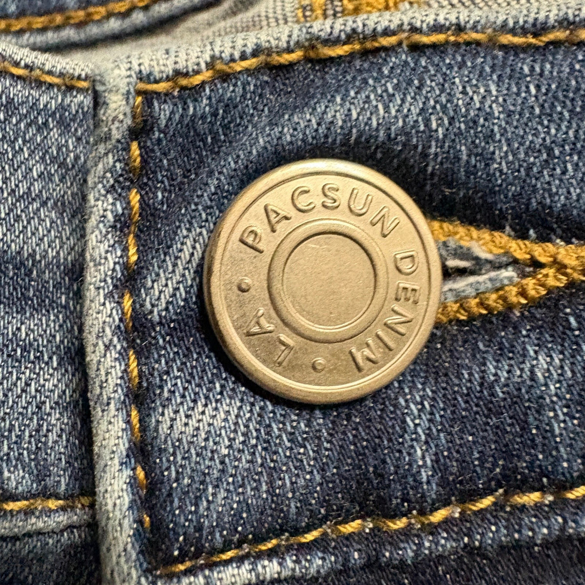 PacSun High Rise Skinny Jeans Womens Size 30 Medium Wash Distressed Ripped Denim
