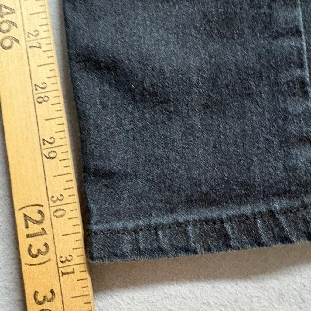 Mi Jeans Womens Size 7 Black High Rise Skinny Jeans Stretch Denim 3 Button Fly