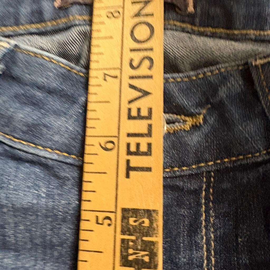 Paige Premium Denim Peg Straight Jeans Womens Size 25 Blue Stretch Made in USA
