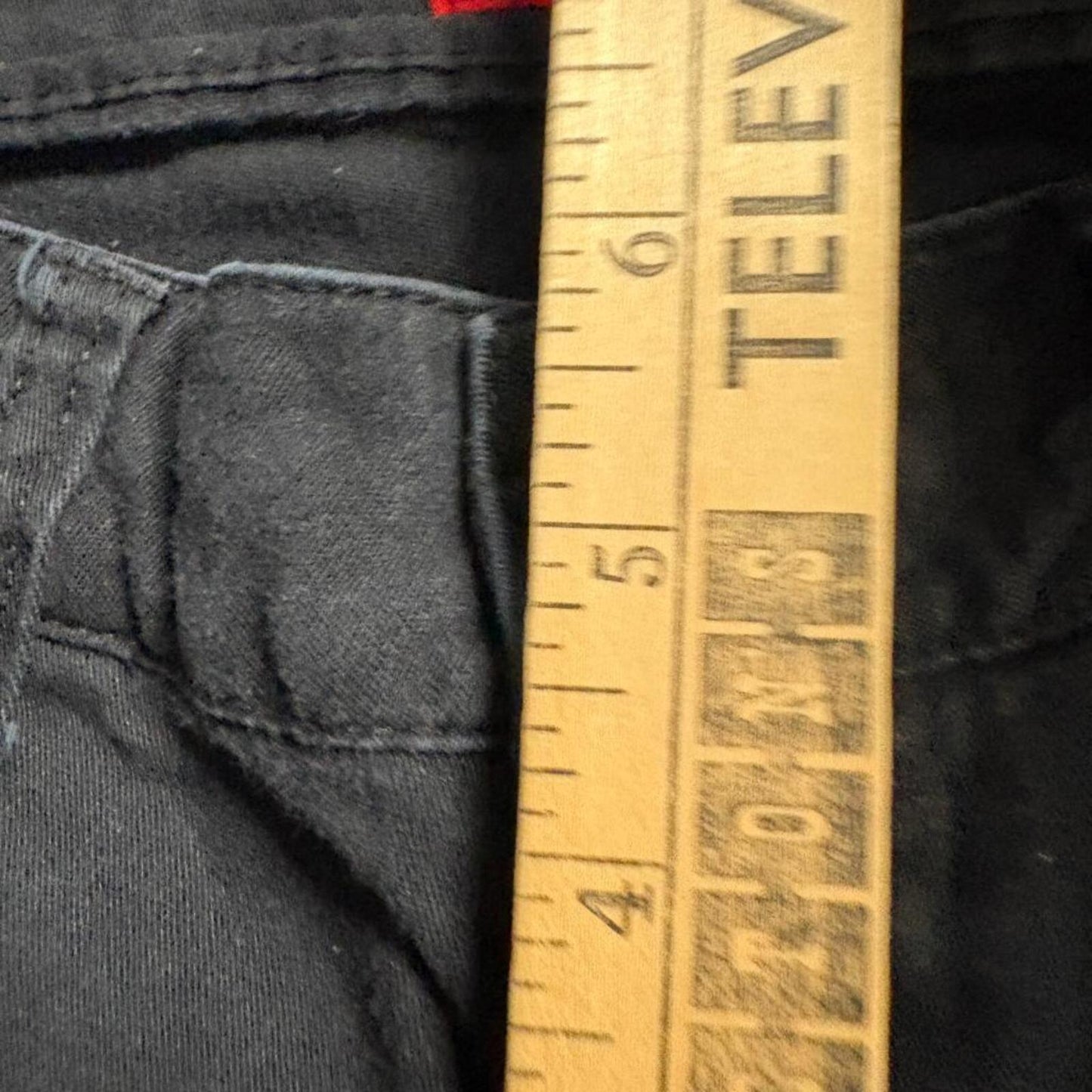 Dickies Womens Pants Size 1 Black Low Rise Bootcut Stretch Chino Workwear