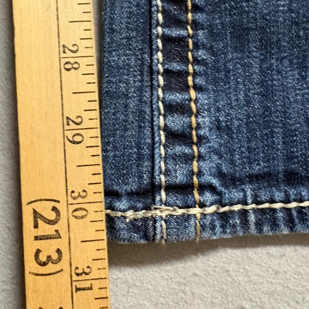 Kut from the Kloth Bootcut Jeans Womens Size 6 Blue Denim Stretch Flap Pocket
