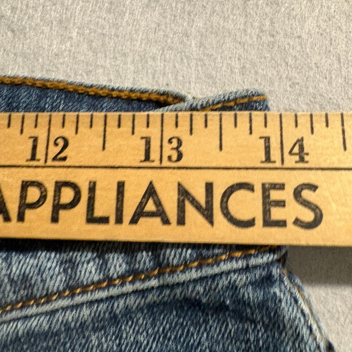 Arizona Jean Co Slim Straight Jeans Mens 26x34 Blue Flex Denim Stretch