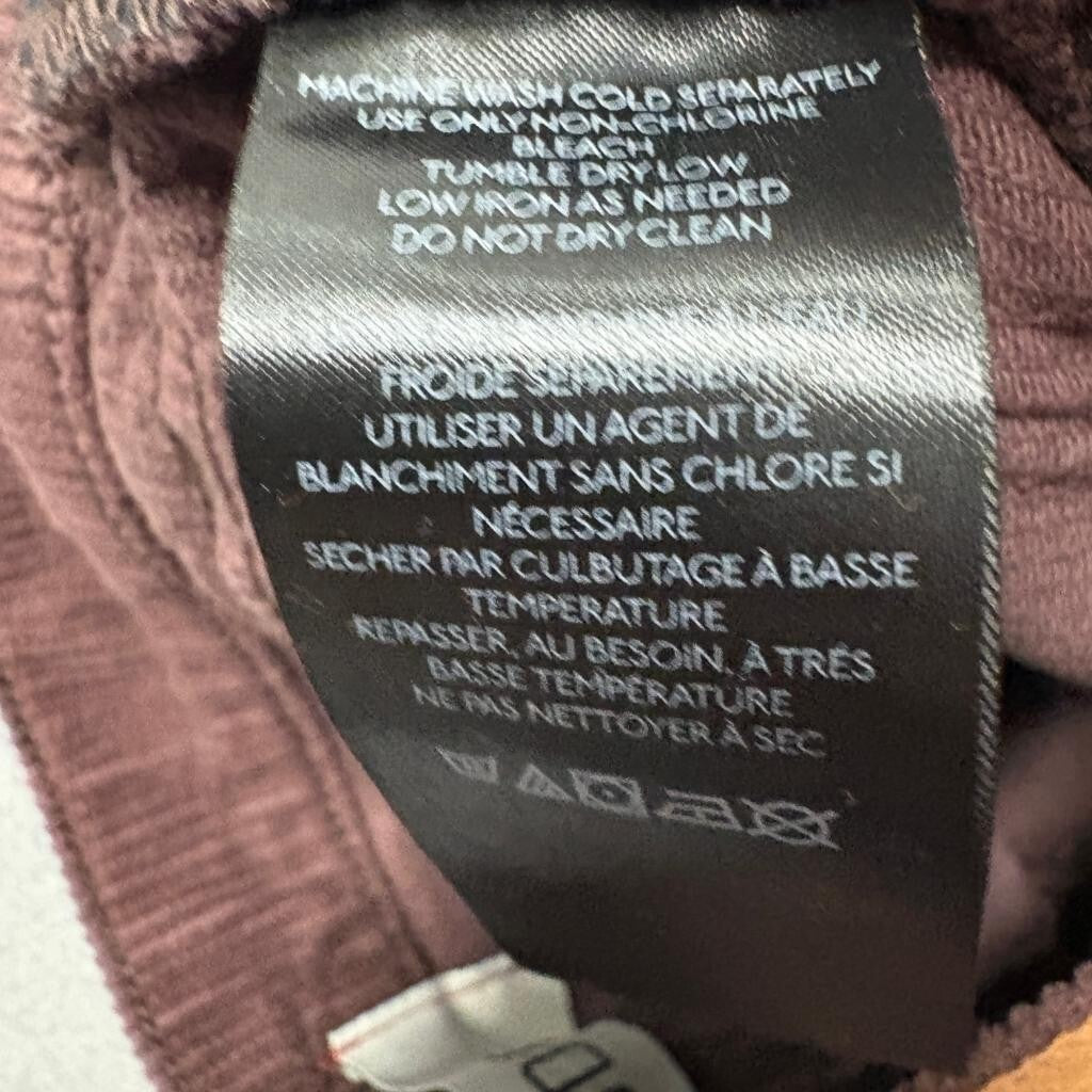 BDG Urban Outfitters Corduroy Pants Womens 27 Brown High Wide Leg High Rise