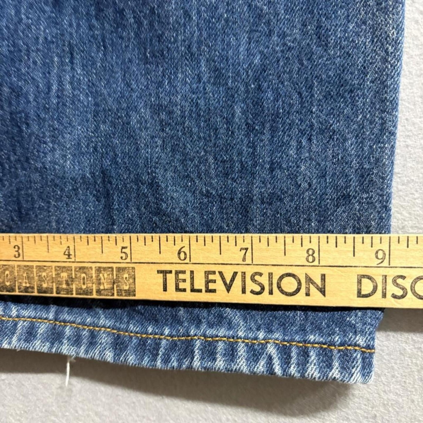 Levi's 501 Original Fit Jeans Mens 36x30 Blue Denim Button Fly Straight Leg