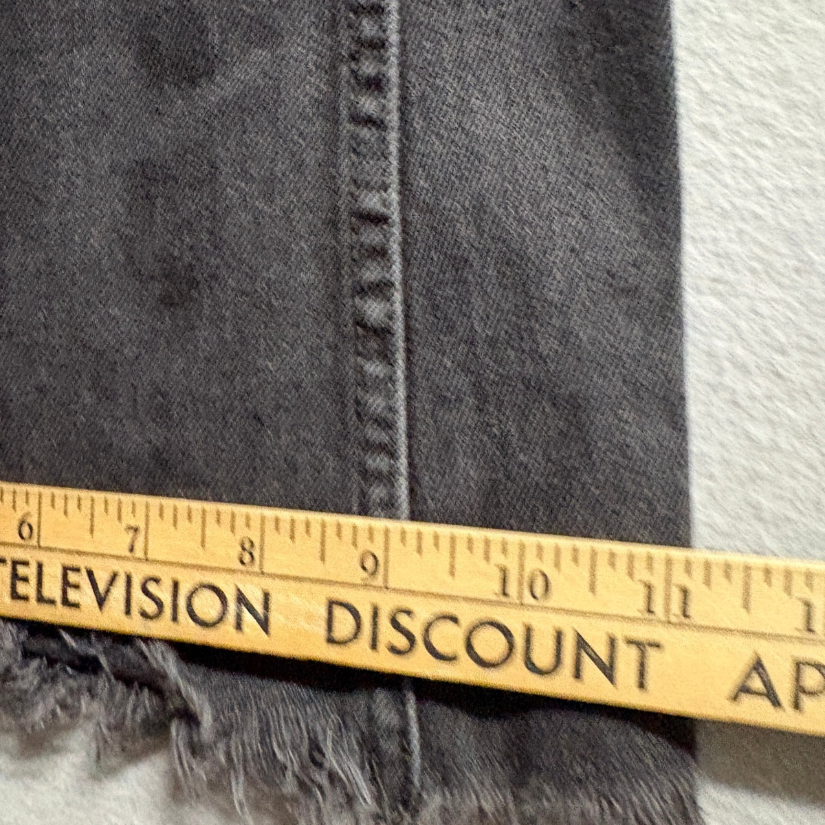 We The Free Free People Flare Jeans Womens 27 Black Distressed Raw Hem Denim