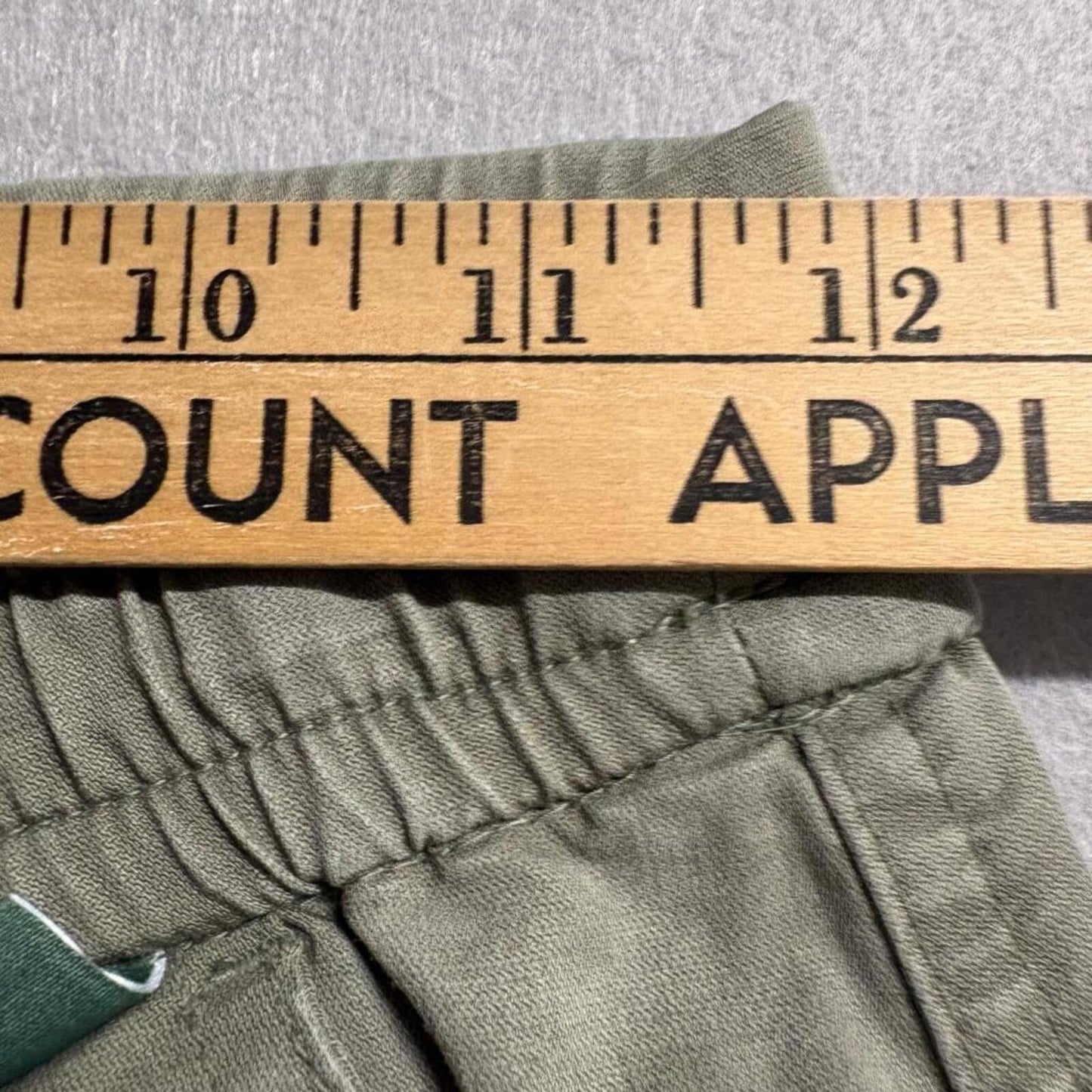 Medelita Womens XXS Olive Green Jogger Scrub Pants Tencel Blend Cargo Medical