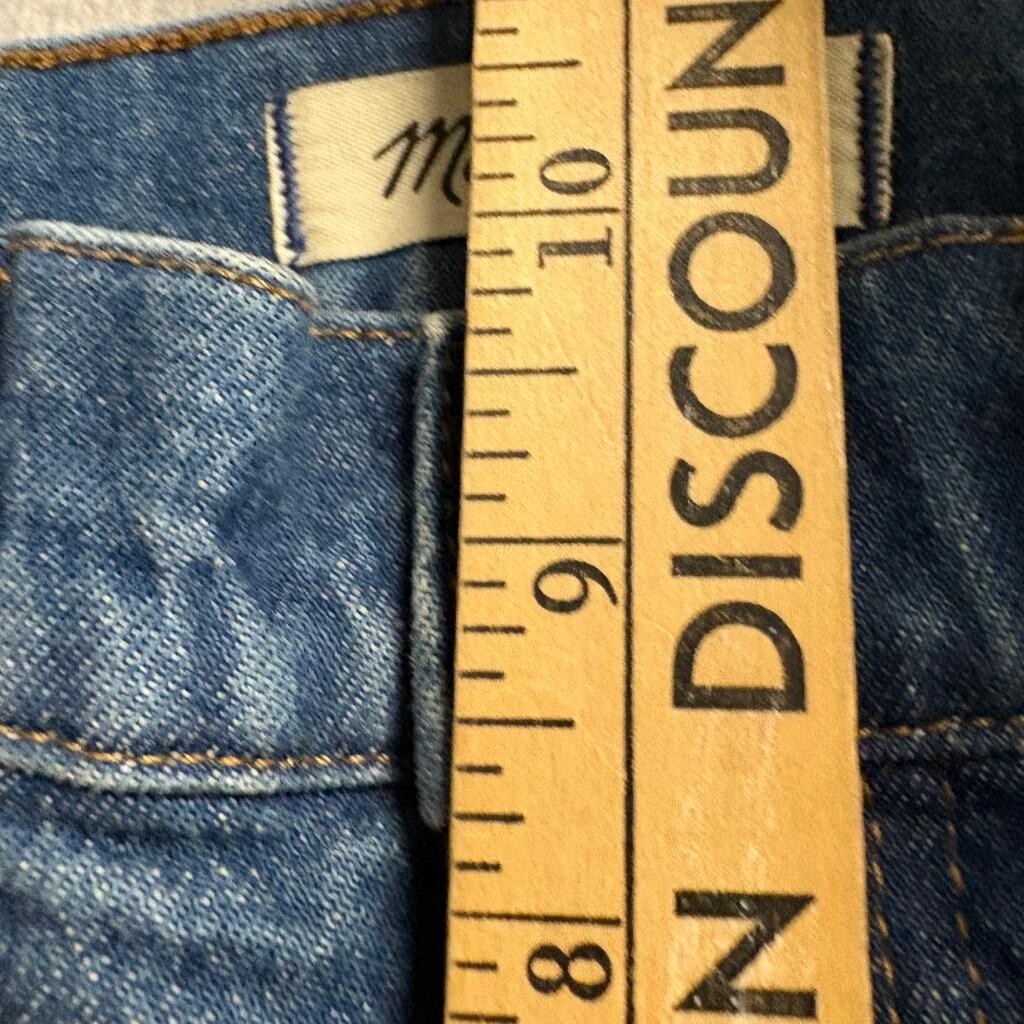Madewell The Perfect Vintage Jean Petite Size 25 Blue Denim High Rise Stretch