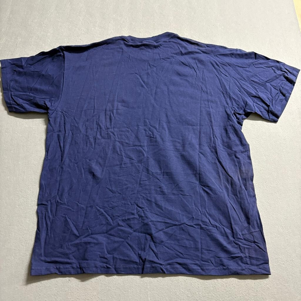 Vintage Nike Just Do It Graphic T-Shirt Mens XL Blue Single Stitch Costa Rica
