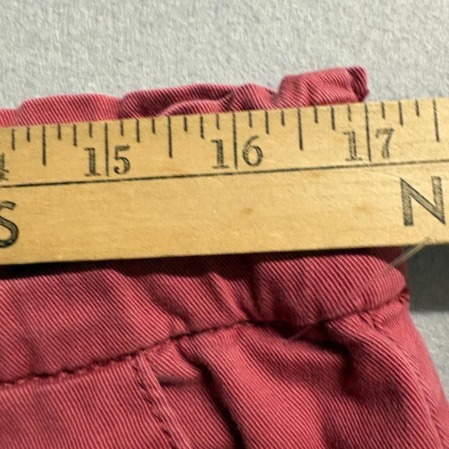 Levis Jogger Pants Womens Large Red Drawstring Elastic Waist Cotton Twill