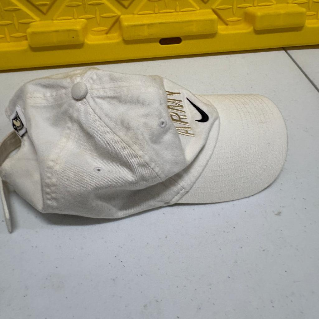 Army Black Knights Nike Heritage86 Dri-Fit Hat Mens White Adjustable Cap
