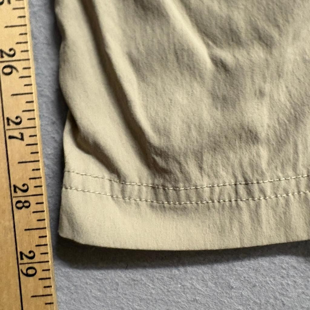 REI Co-op Sahara Convertible Pants Womens 4 Petite Beige Nylon Stretch Hiking