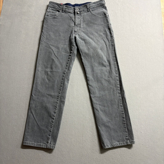 Pal Zileri Concept Jeans Womens 32 Gray Denim Straight Leg Made in Italy