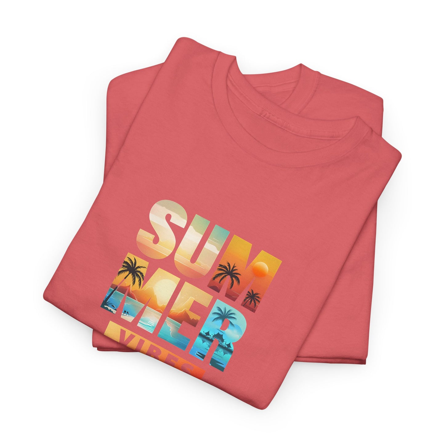 Summer Vibes Unisex Tee T-Shirt Fun Graphic