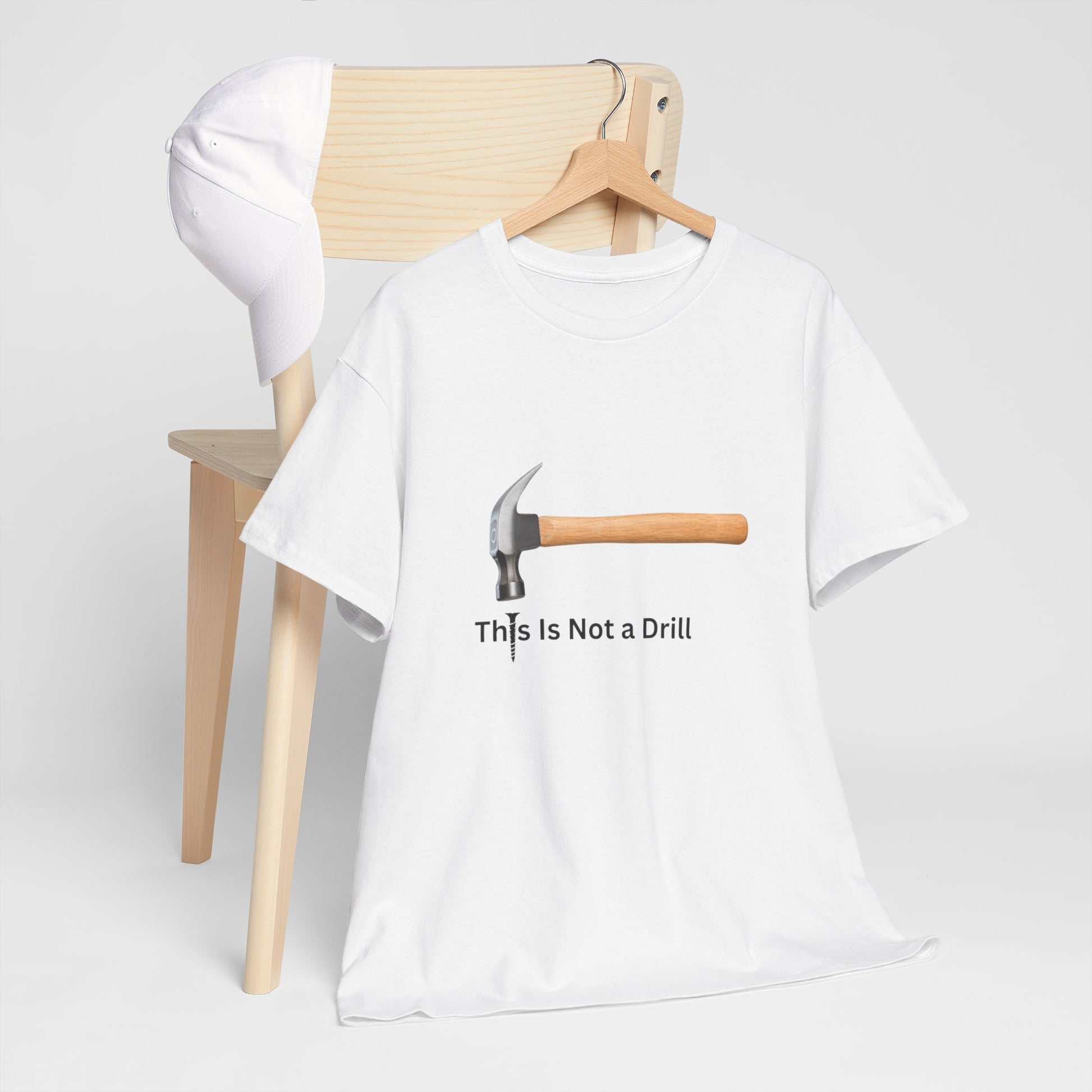 This Is Not a Drill Heavy Cotton Tee Printify