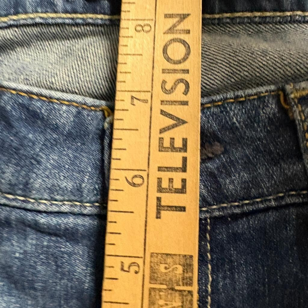 Hollister Jeans Womens 5S W27 L31 Blue Denim Low Rise Straight Leg Stretch