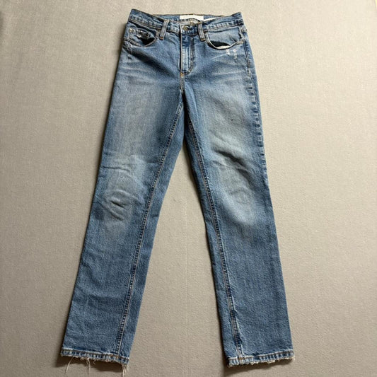 Nobody Denim True Jean Ankle Jeans Womens 26 High Rise Slim Blue Crop Australia