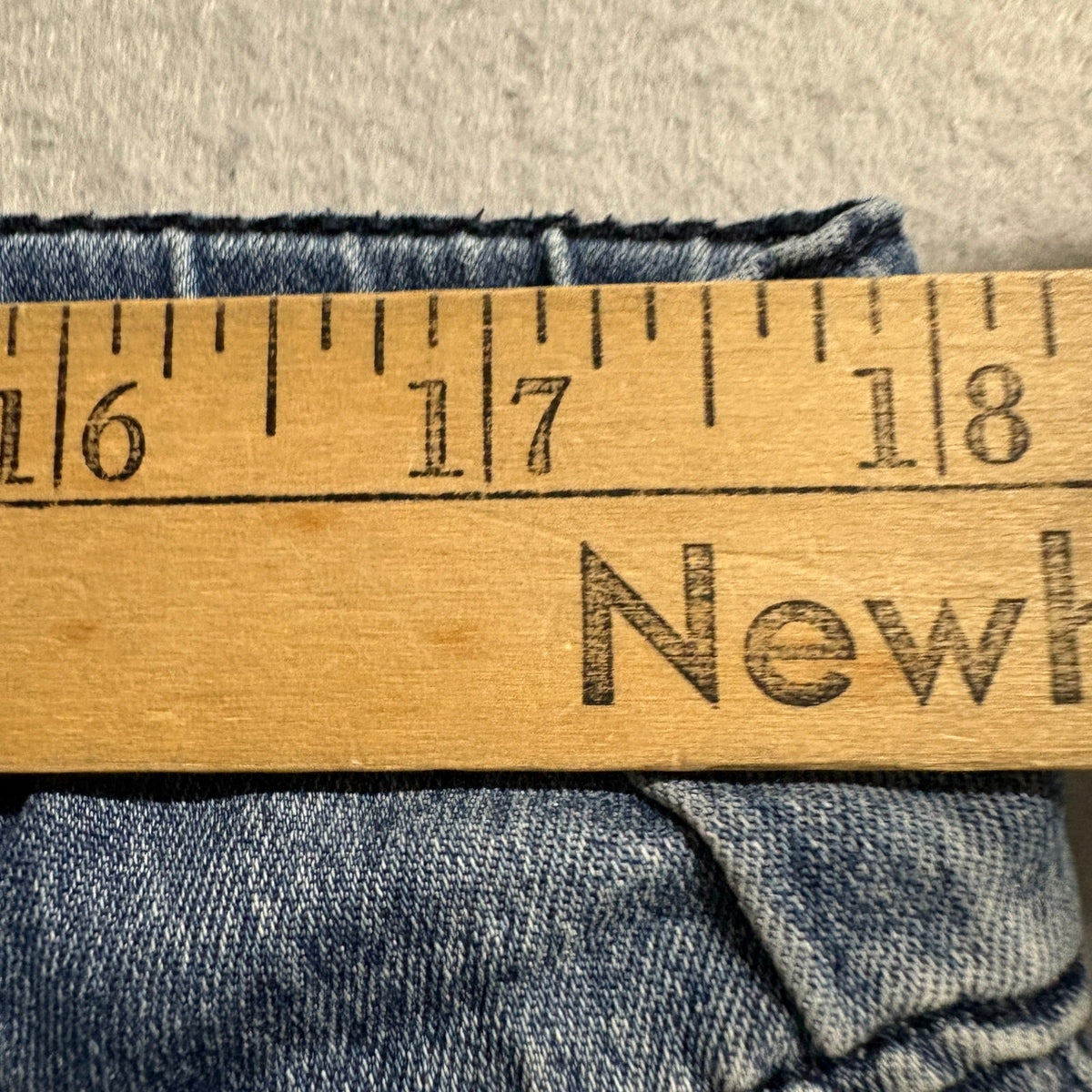 Gemma Rae Denim Jogger Pants Womens Plus 16W Medium Wash Stretch Elastic Waist