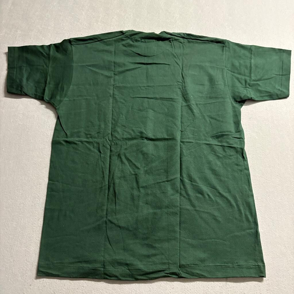 Vintage Nike Swoosh By USA T-Shirt Mens XL Green Single Stitch 90s Graphic Tee