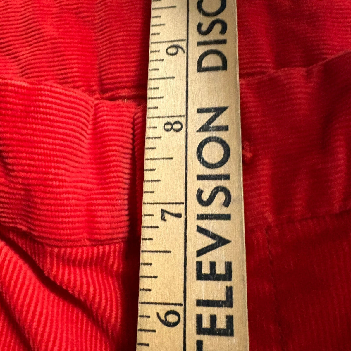 J. Crew Womens Red Corduroy Favorite Fit Stretch Bootcut Pants Size 4 Short 4S
