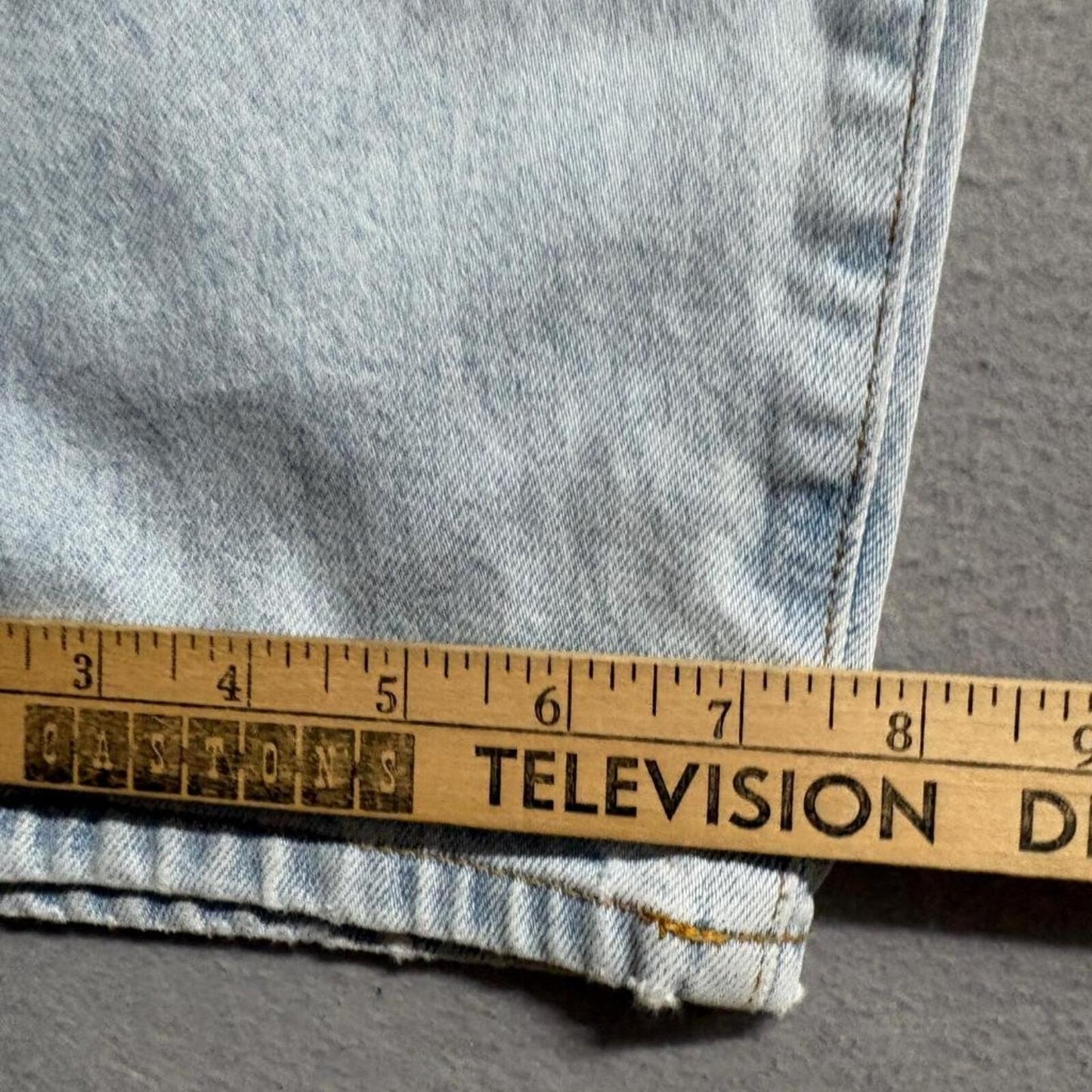 Vintage Calvin Klein Jeans Womens 10 Light Wash Denim High Rise Straight Leg