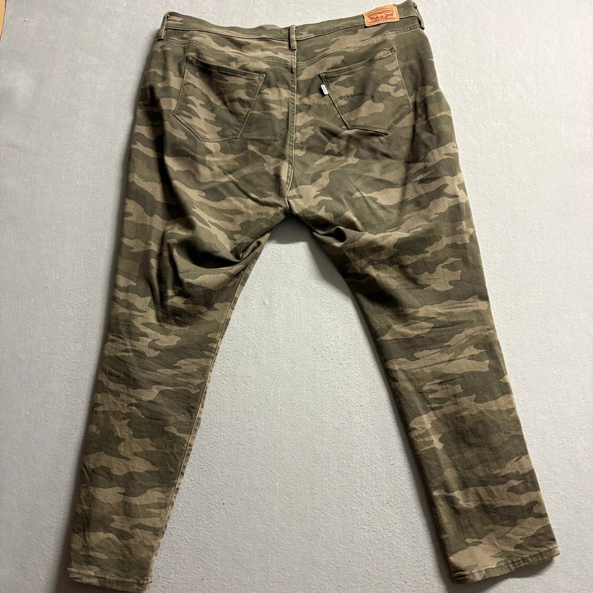 Levis 311 Shaping Skinny Jeans Womens 18W Camo Camouflage Stretch Denim