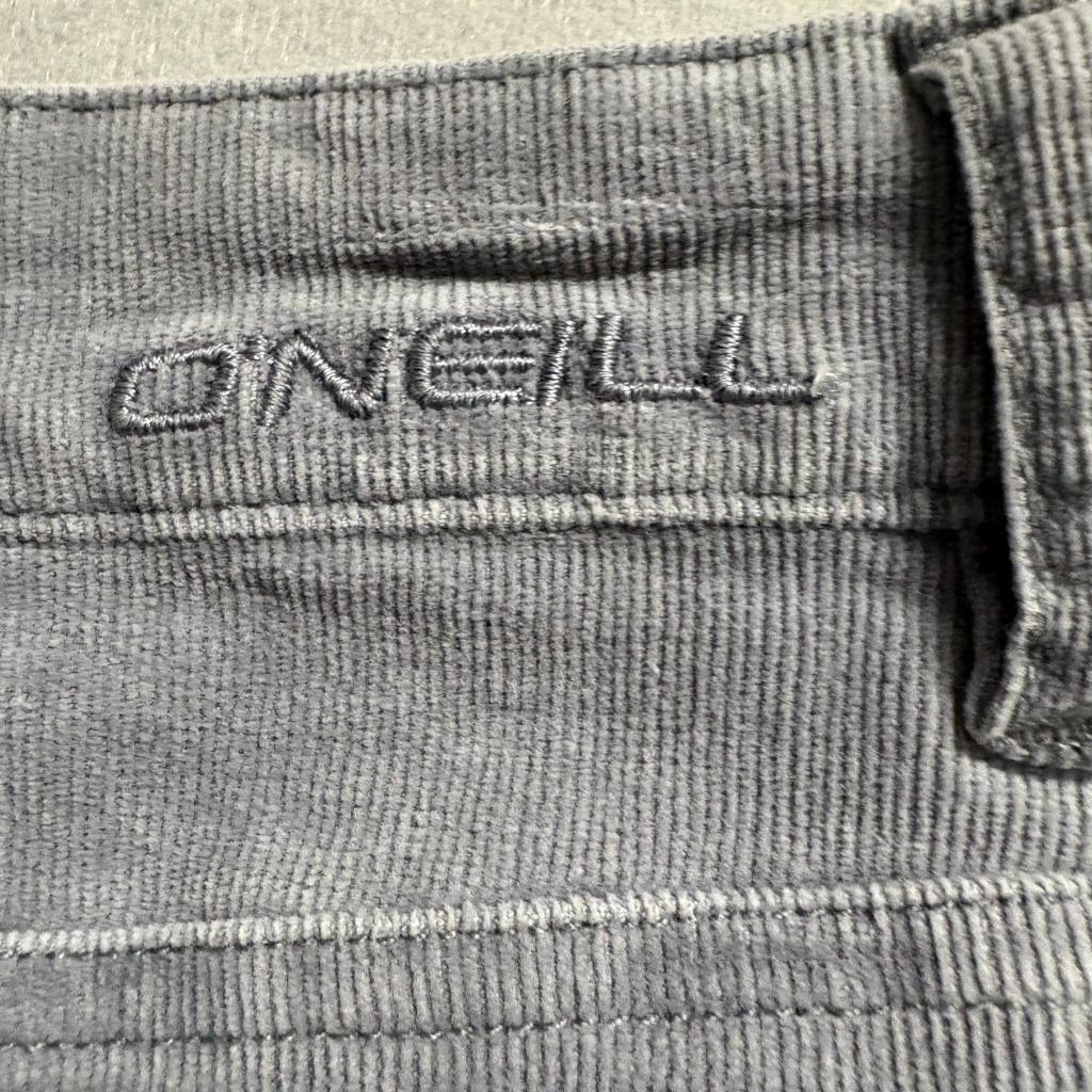 ONeill Mojave Corduroy Pants Womens Size 13 Gray Desert Rose Straight Leg NWT