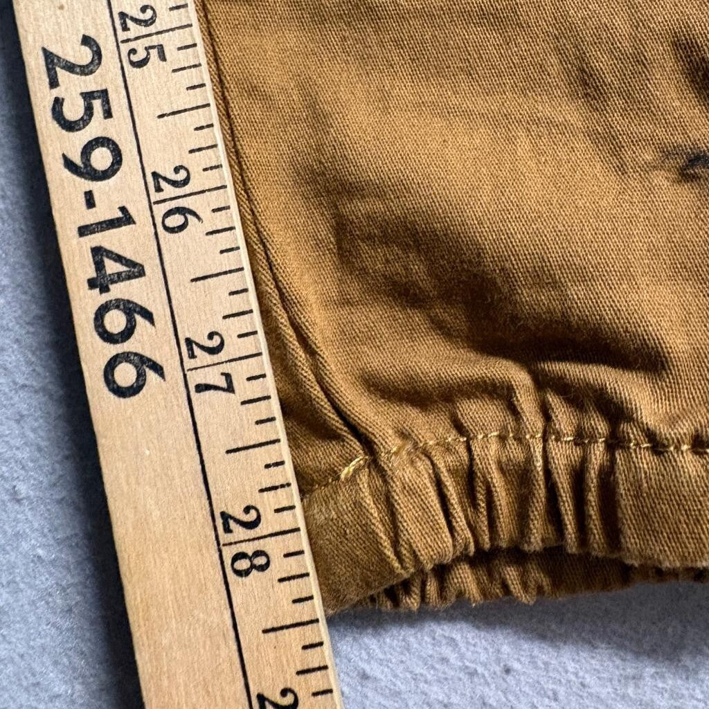 American Bazi Womens Cargo Jogger Pants Size S Brown Belted Utility Stretch