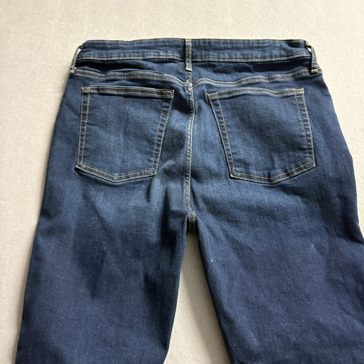 Free Assembly Skinny Jeans Womens 16 Dark Wash Blue Stretch Denim High Rise