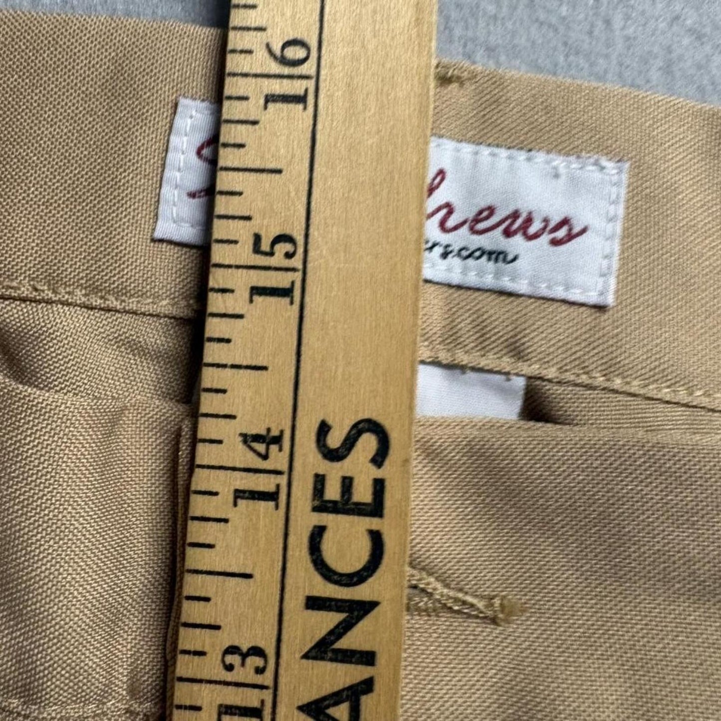 St Andrews Golf Knickers Womens Plus Size 44 Tan Khaki Polyester Golf Pants
