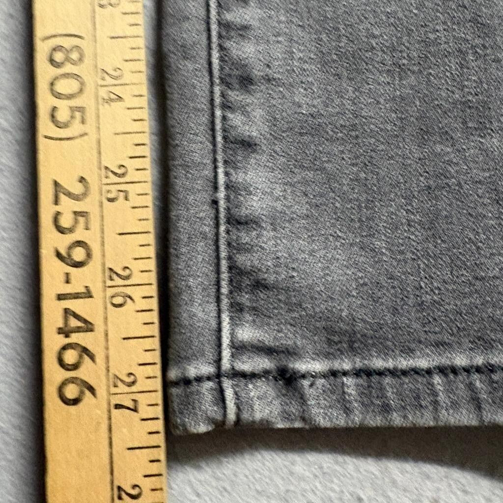 Joe's Jeans Womens 29 Gray Skinny Denim Stretch Pants Mid Rise Ankle