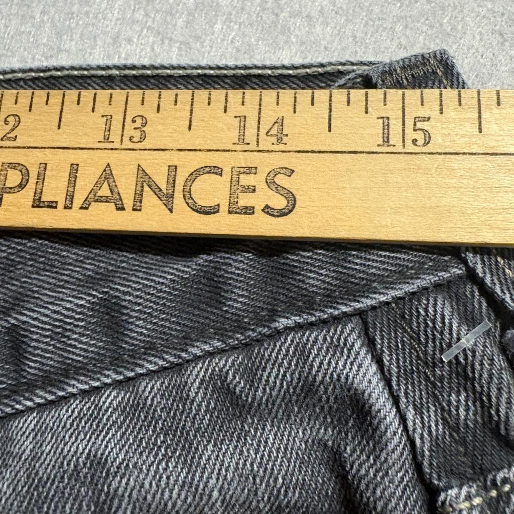 Levi's 511 Skinny Jeans Mens 32x30 Black Denim 100% Cotton Made in Mexico