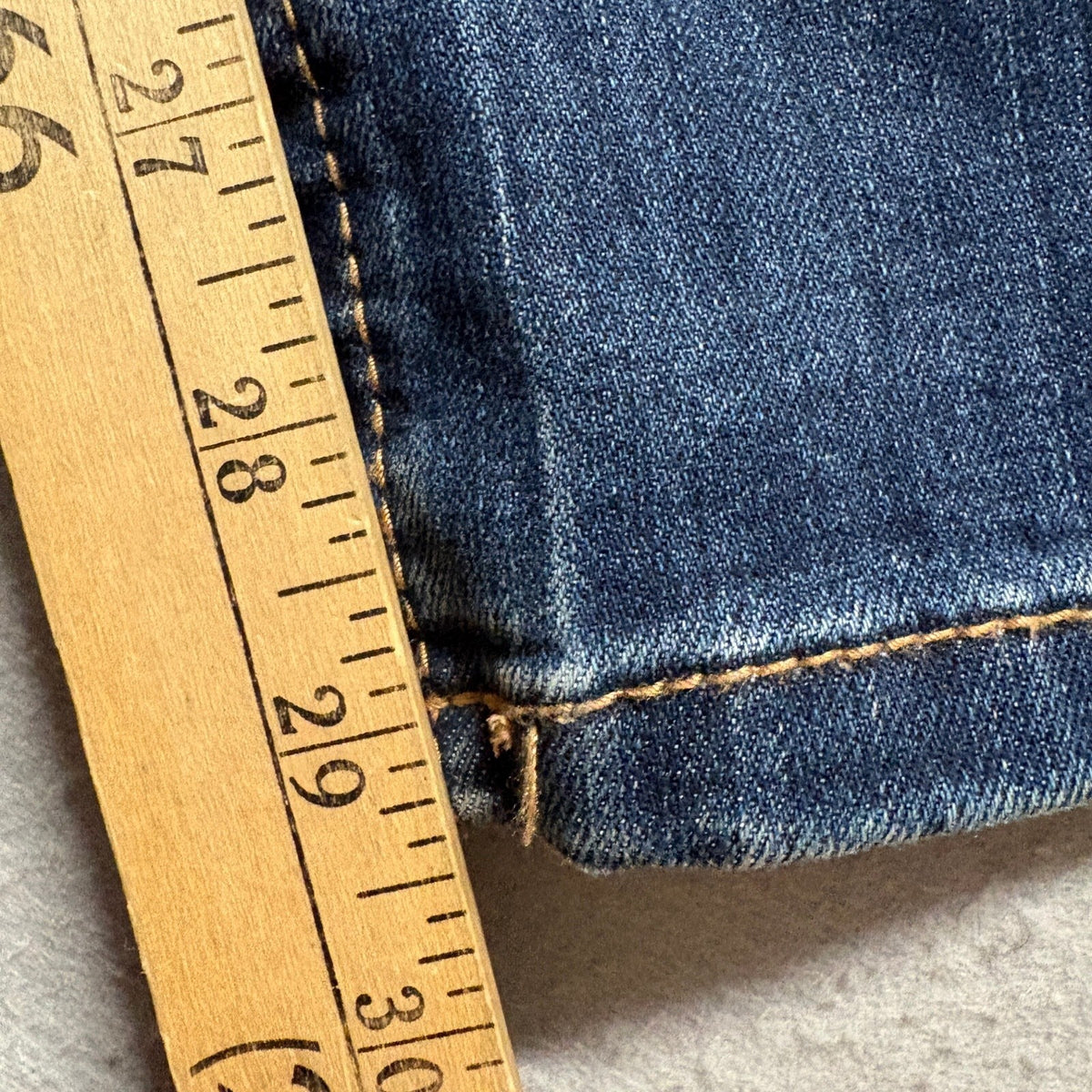 Seven 7 Tummyless High Rise Skinny Jeans Womens Size 14 Blue Denim Stretch Pants