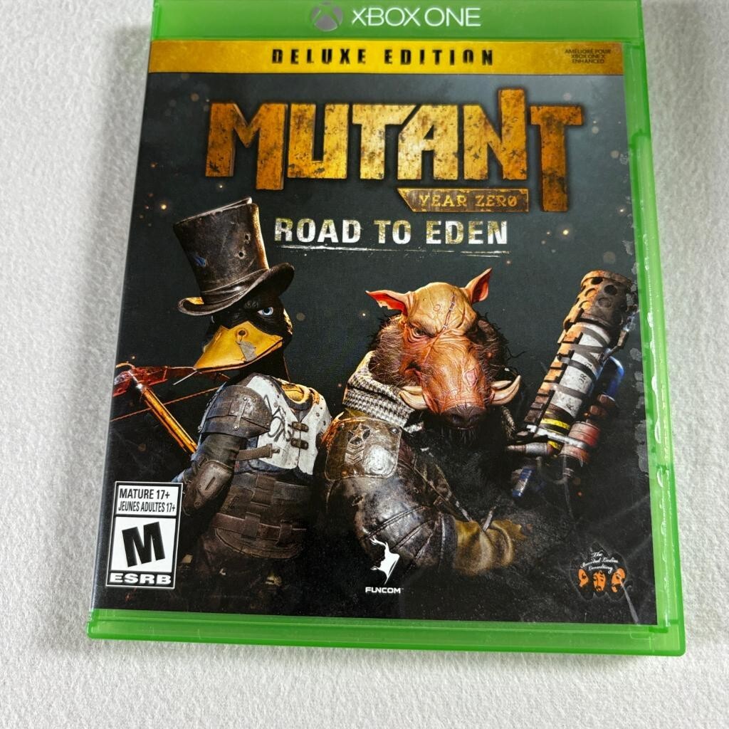 Mutant Year Zero Road to Eden Deluxe Edition Xbox One Game with Case