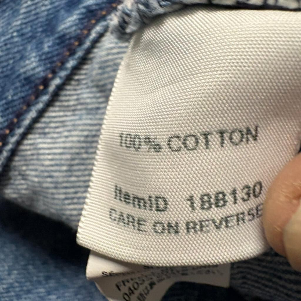 LL Bean Original Fit Relaxed Jeans Womens 18W Reg Blue Denim High Rise Cotton