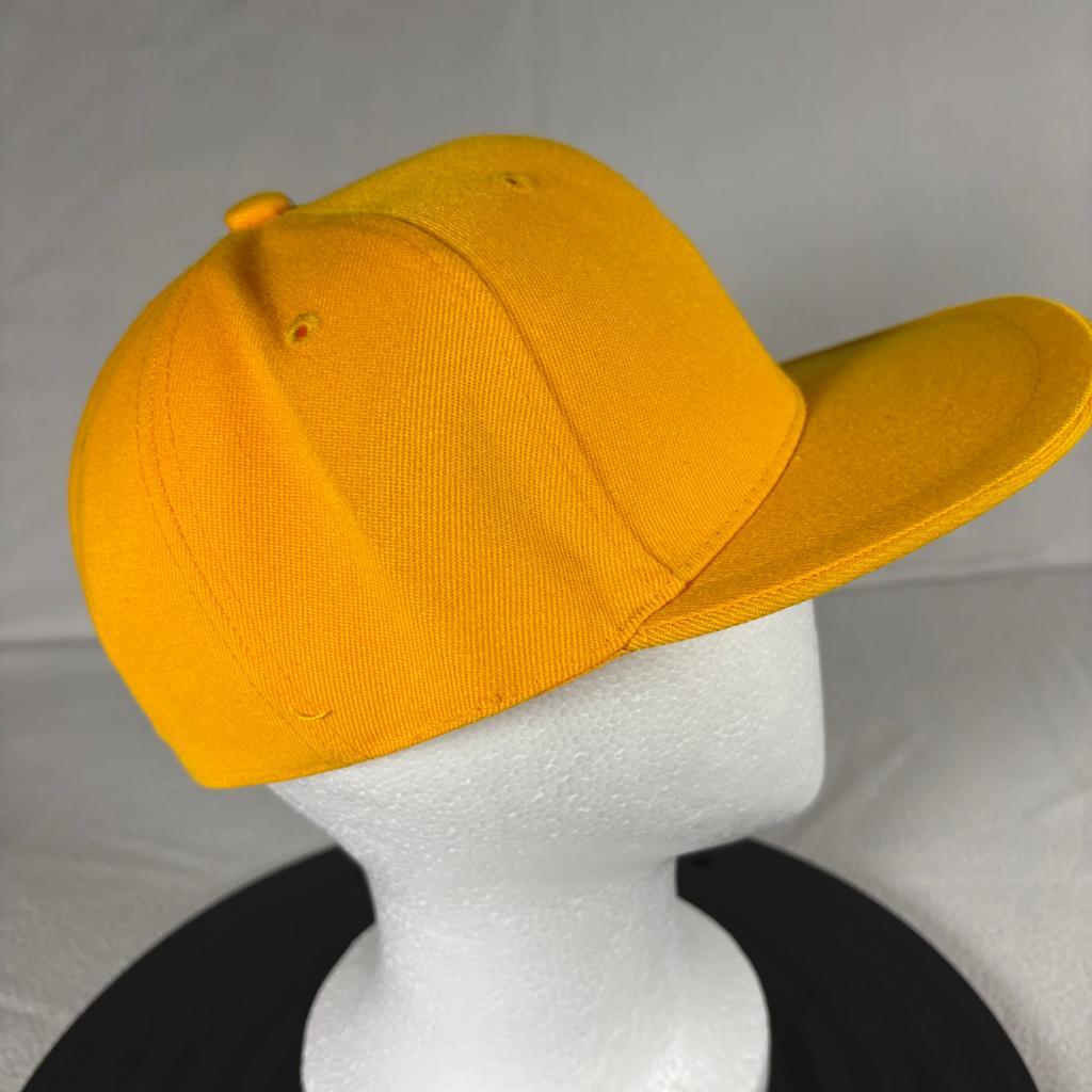 Los Angeles Lakers Down Town Fitted Hat Size 7 1/4 Yellow LA Script Cap