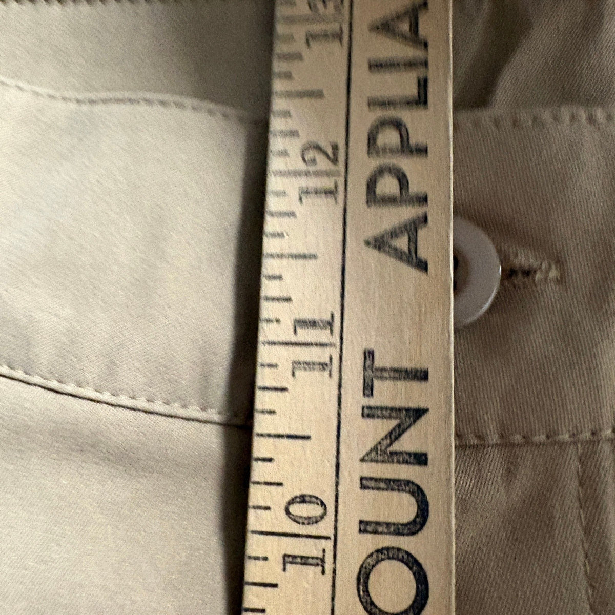 Manfinity Cargo Pants Mens Medium Brown Tan Sailor Button Front Utility Pockets
