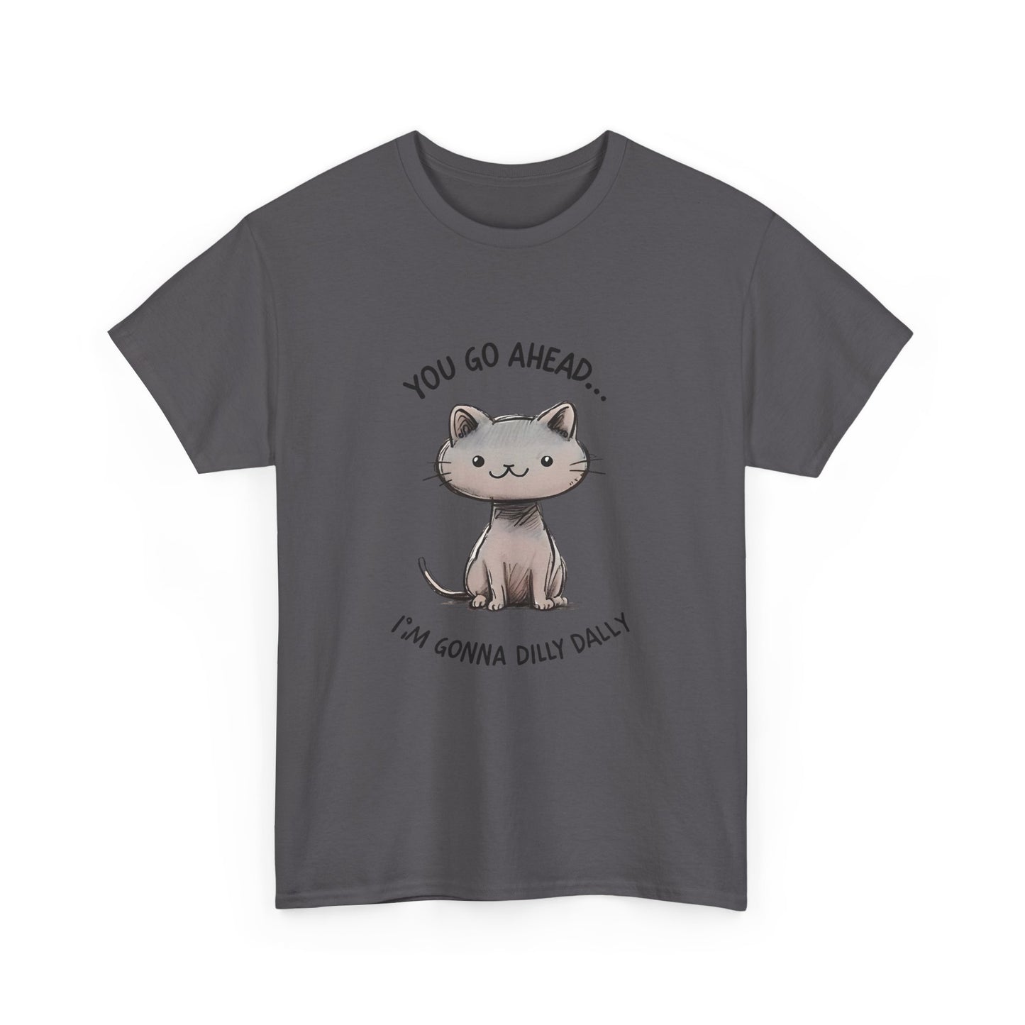 T-Shirt Fun Cat Dilly Dally