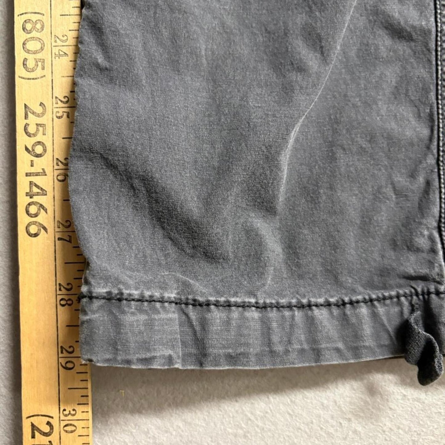American Eagle Cargo Pants Womens 00 Regular Gray Stretch Utility Y2K Gorpcore