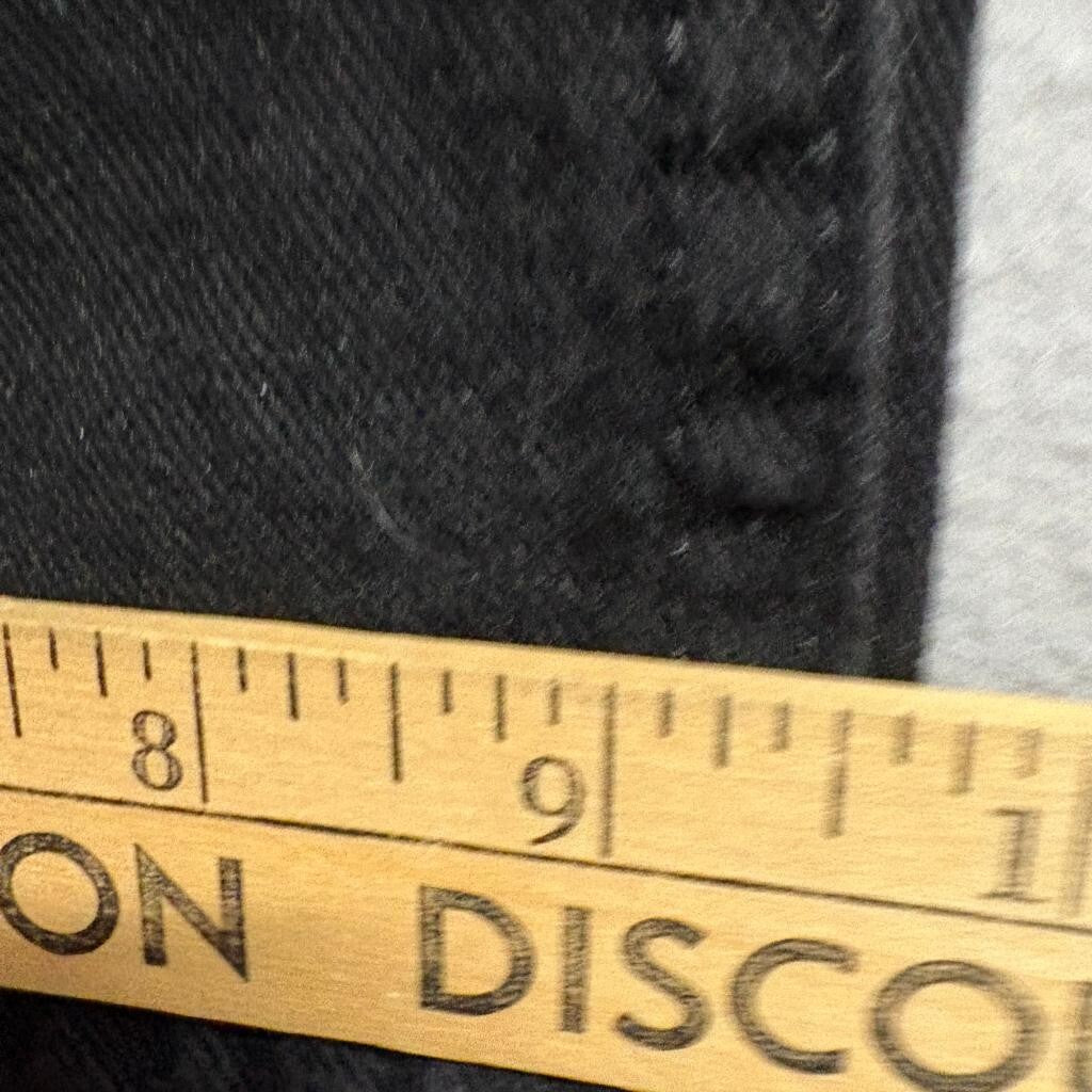 Wrangler Q-Baby Jeans Womens 19/20x34 Black No Gap Waistband Bootcut Stretch