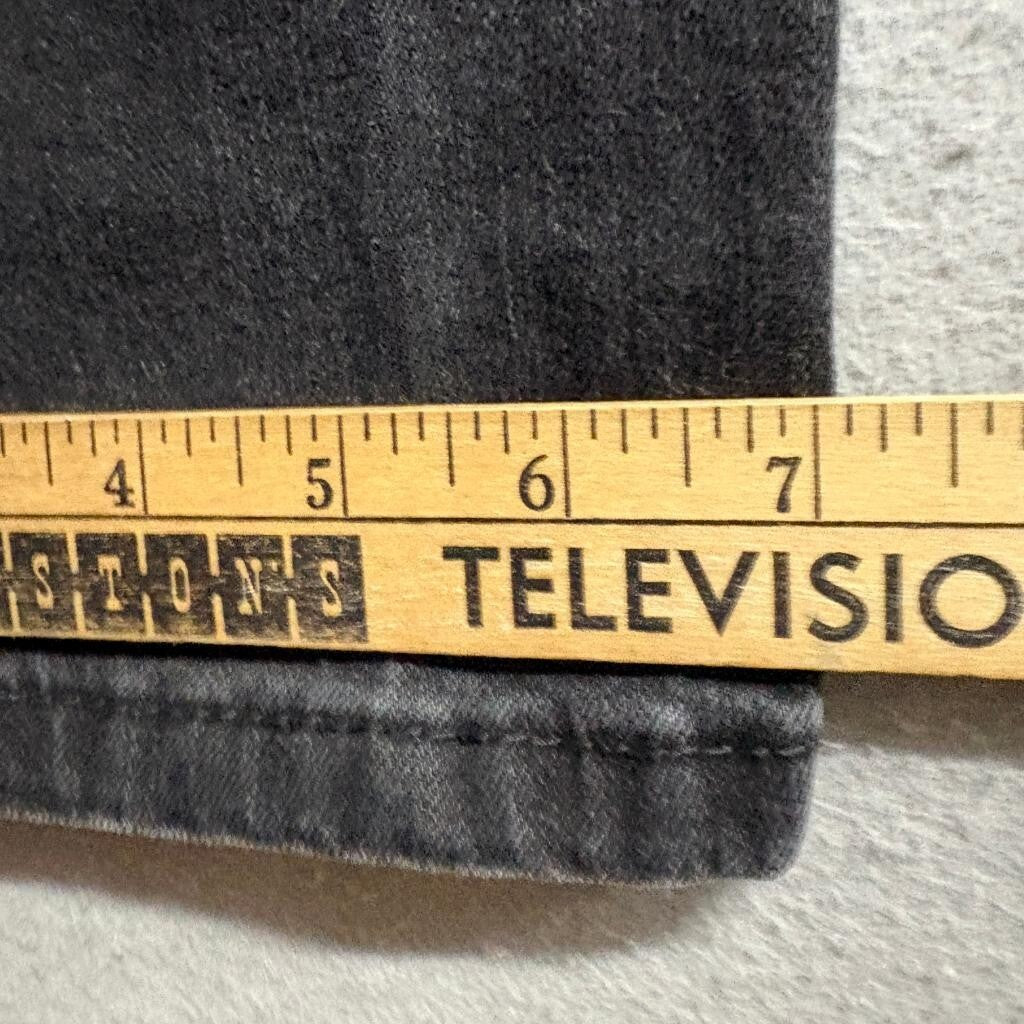 Levis 505 Regular Fit Jeans Mens 32x32 Black Denim Straight Leg Pants