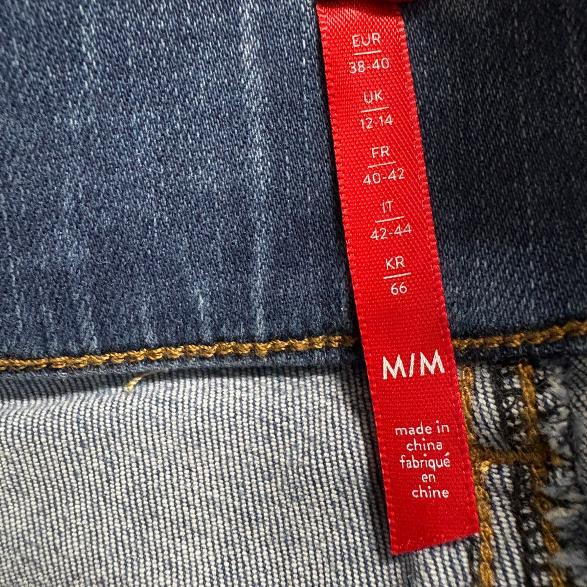 Spanx Womens Ankle Skinny Jeans Medium Light Wash Pull On Denim Leggings