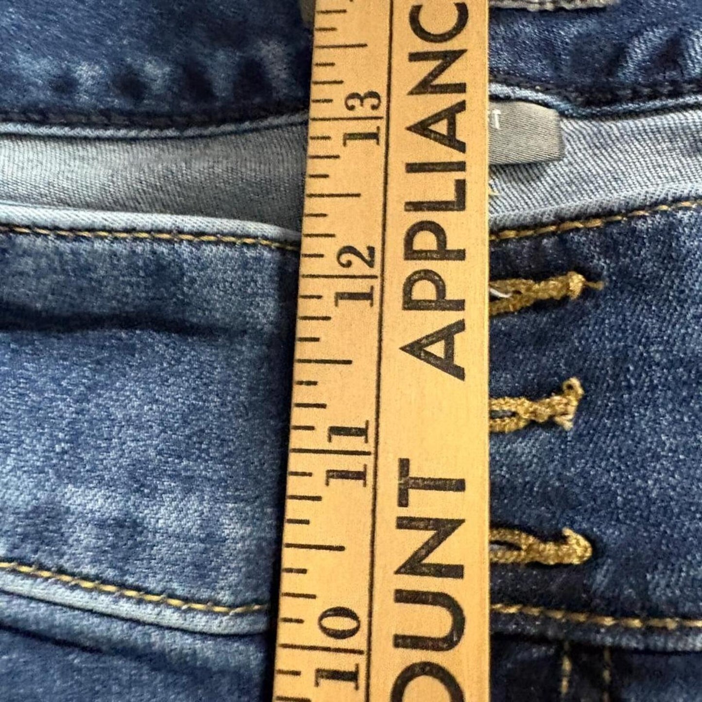 Torrid Crop Jegging Jeans Womens Plus Size 24 Blue Denim Super Soft Stretch
