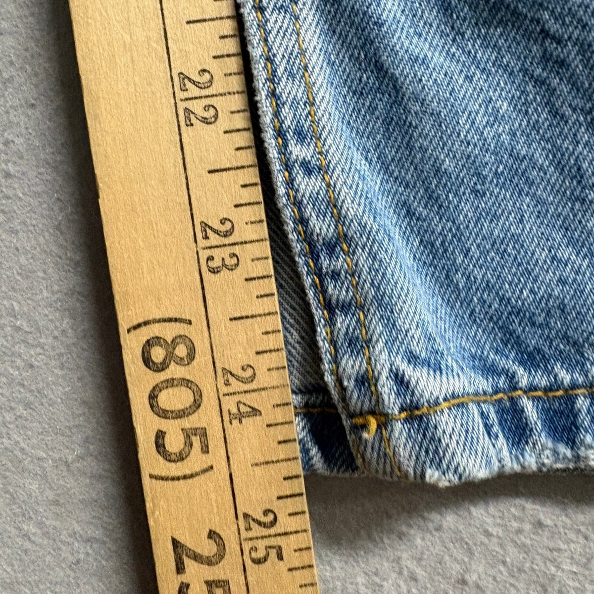 River Island Cropped Kickflare Jeans Womens US 2 UK 6R Distressed Blue Denim