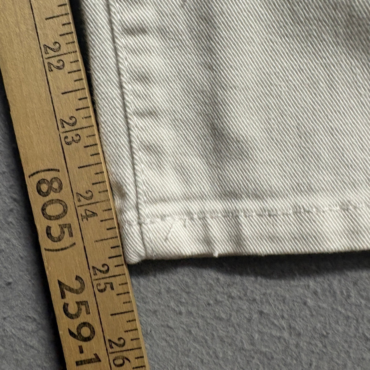 Nine West Vintage America Collection Jeans Womens 6/27 Off White Straight Leg