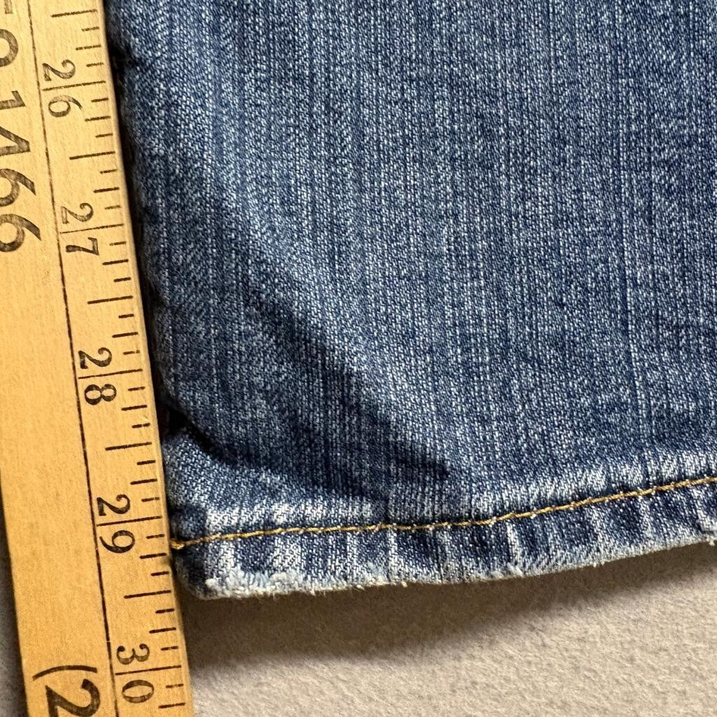 Bitten Sarah Jessica Parker Jeans Womens 12R Blue Denim Straight Leg Stretch